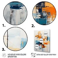 Retro Reflections – Colorful Mid-Century Abstract Art