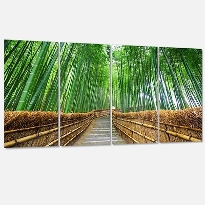 Path to Bamboo Forest  Canvas Wall Art