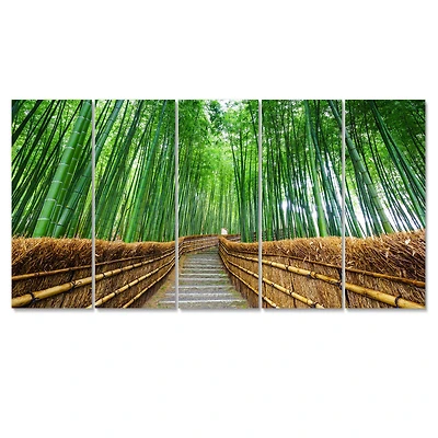 Path to Bamboo Forest  Canvas Wall Art