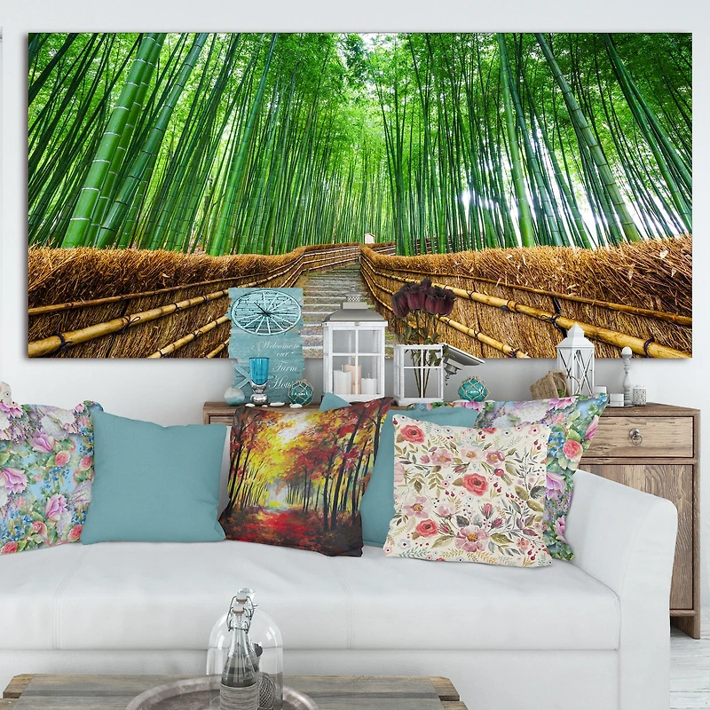 Path to Bamboo Forest  Wall Art