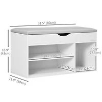 Entryway Shoe Storage Rack