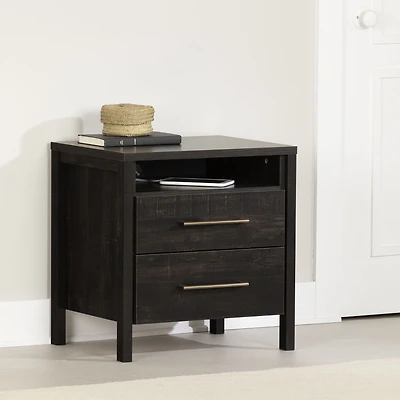 Gravity 2-Drawer Nightstand