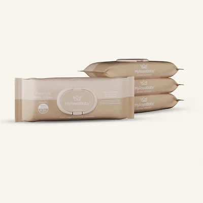 MyRoyalBaby® Lingettes pour bébé Premium XL – Pack économique