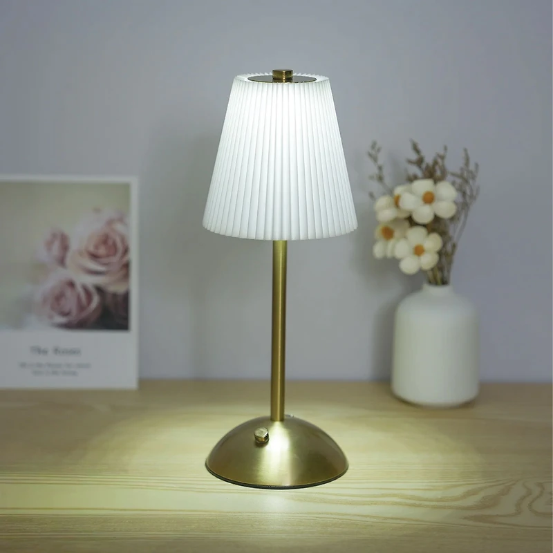 Roccabella Touch Table Lamp - Ivory