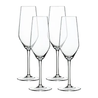 Style Set of 4 Champagne Flutes by Spiegelau