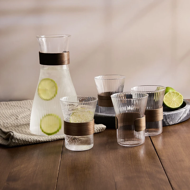 S&Co Luma Carafe and Tumblers Set