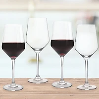 S&Co Bolero Red Wine Glasses, Set of 4 