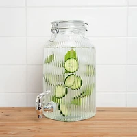 S&Co Glass Beverage Dispenser