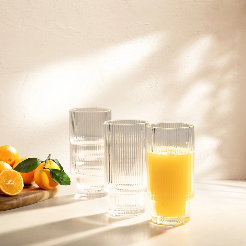 Ridge Verres empilables, ensemble de 8