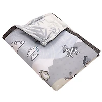 5-Piece Newborn Crib Bedding Set - Jungle