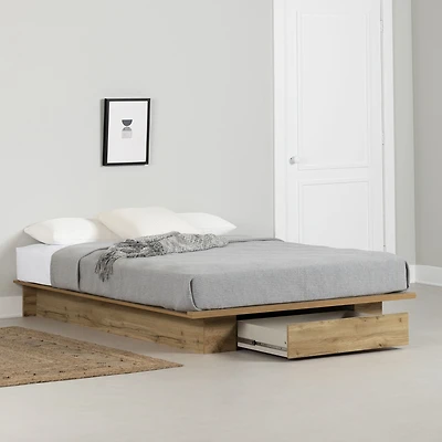 Musano Queen Platform Bed with Drawer