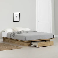 Musano Queen Platform Bed with Drawer