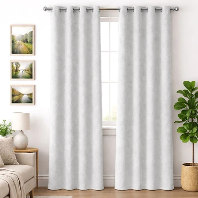 Sherwood Jacquard Grommet Curtain