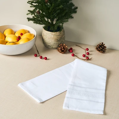 Snow White Stripe Linge à vaisselle