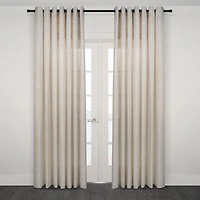 Sorrento Extra Wide Sheer Jacquard Grommet Panel