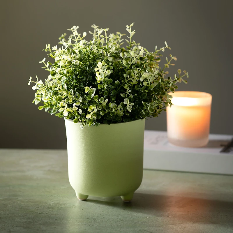 Boule de plante artificielle