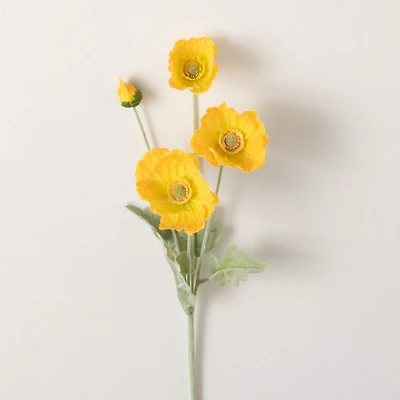 Poppy Stem 6x5x25" - Yellow