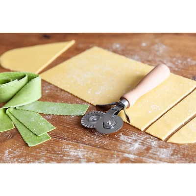 Marcato Double Pasta Cutter – Smooth & Toothed