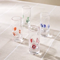 Ensemble de 4 verres à shot, 58 ml - Assortis