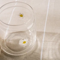 Daisy Jar with Wood Cover - 800ml