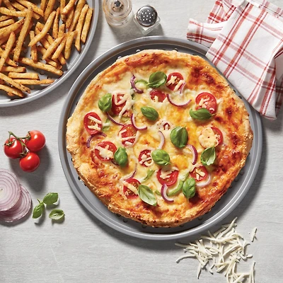 Starfrit The Rock WAVE Bac à pizza antiadhésif - 37 cm