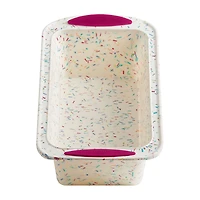 Trudeau Confetti Silicone Loaf Pan