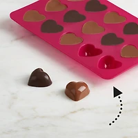 Ensemble de 2 moules en silicone en forme de coeur par Trudeau