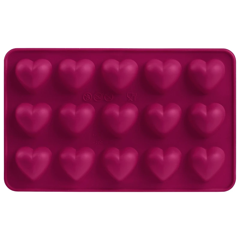 Ensemble de 2 moules en silicone en forme de coeur par Trudeau
