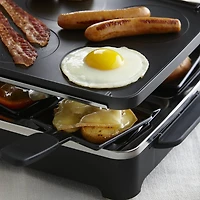Trudeau Fiesta Raclette Reversable Grill, 8 people