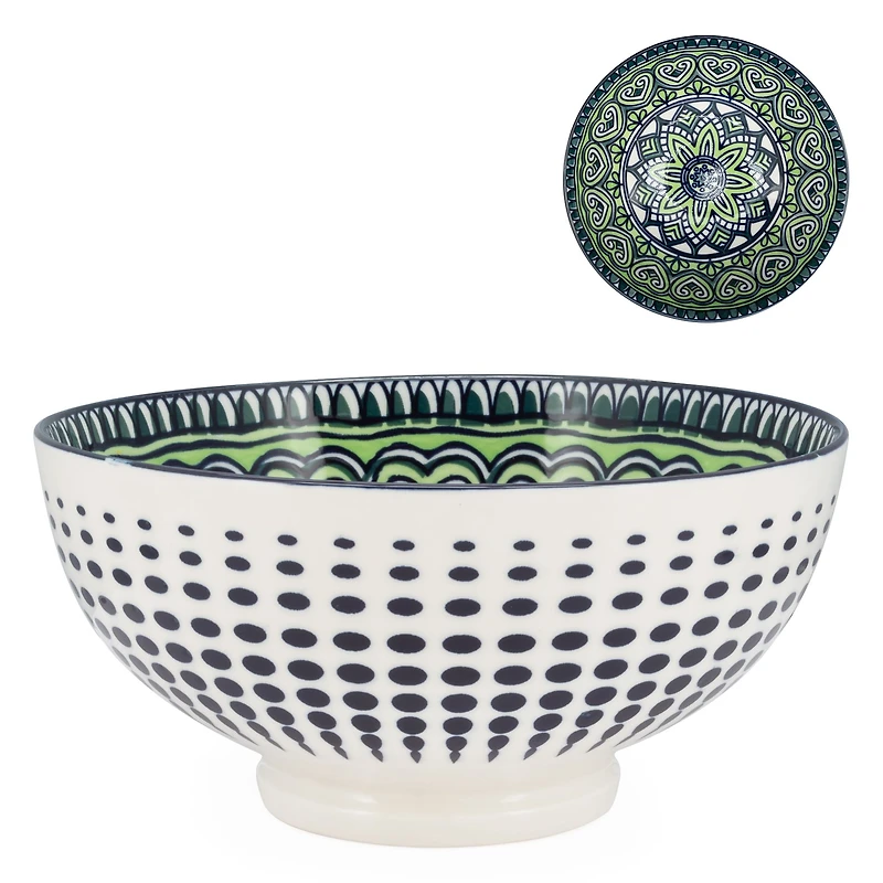 Kiri Porcelain Bowl 8'' by Torre & Tagus