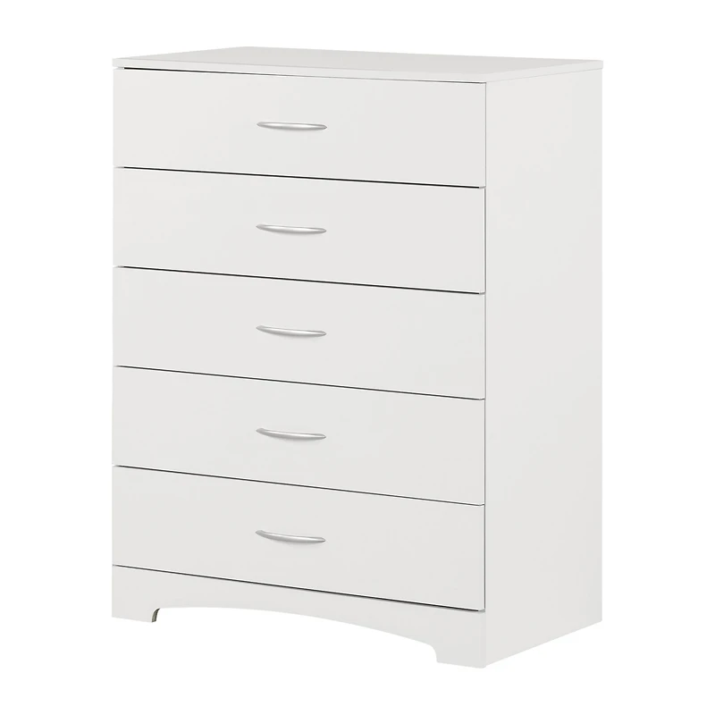 Step One 5-Drawer Chest - White