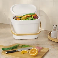 Bellwood Bac à compost  - blanc/naturel