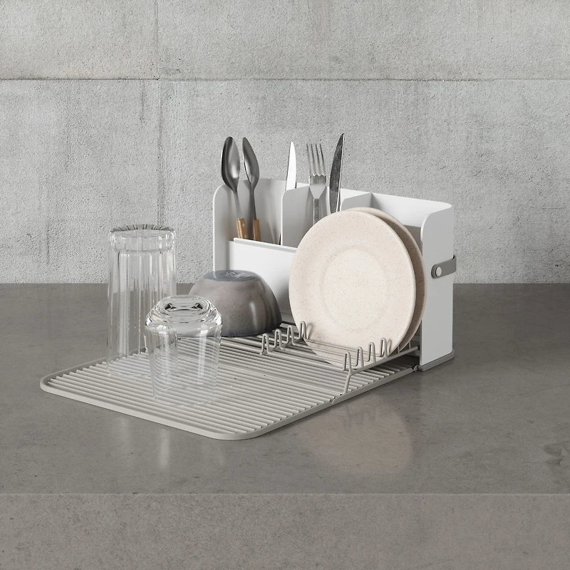 Umbra Sling Dishrack - White/Grey