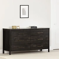 Gravity 6-Drawer Dresser