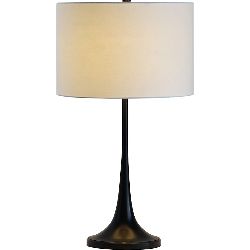 Lampe de Table Salvora en fer noir