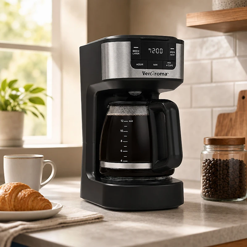 Veraroma™ Programmable Coffee Maker, 12-Cup