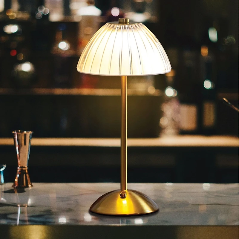 Versailles Portable LED Table Lamp - White
