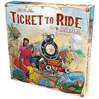 Ticket to Ride Board Game : Map #2 - India / Switzerland