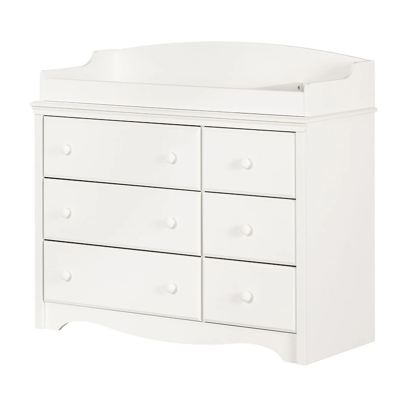 Alana Wide Changing Table - Pure White