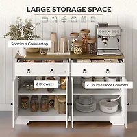 Buffet de cuisine avec tiroirs