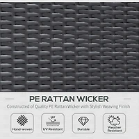 7-Piece Outdoor Rattan Sofa Set