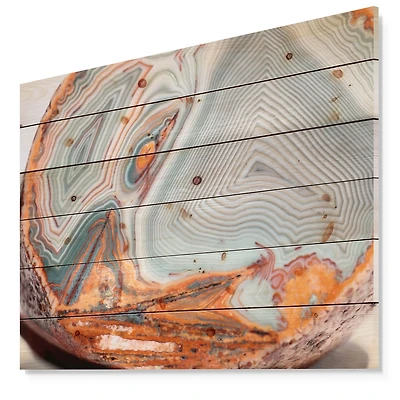 Beautiful Lake Superior Agate Wood Wall Art