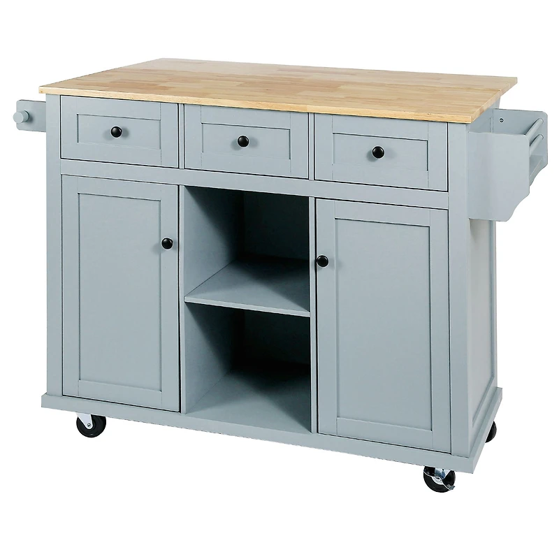 Kitchen Island Cart with Wheels