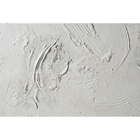Art mural argenté Yanno sur toile