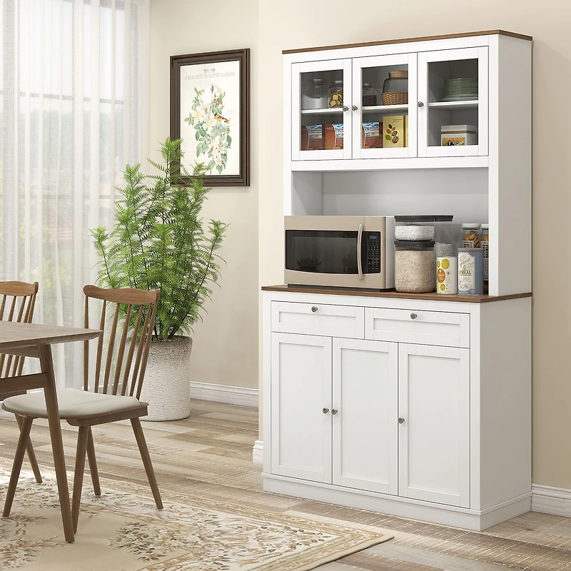 71" Kitchen Pantry Cabinet