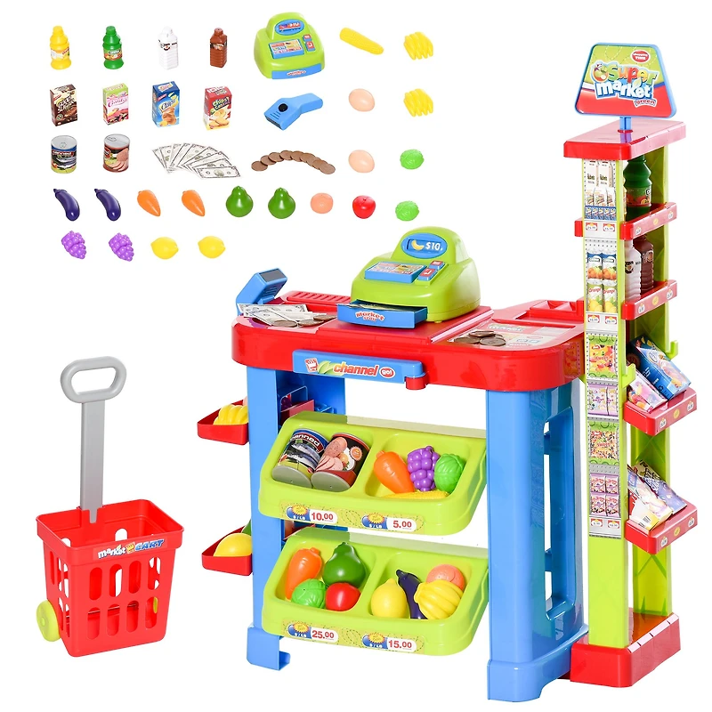 Kid Supermarket Playset
