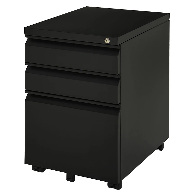 3-Drawer Mobile Filing Cabinet