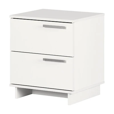 Cypress Table de chevet à 2 tiroirs