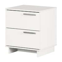 Cypress Table de chevet à 2 tiroirs