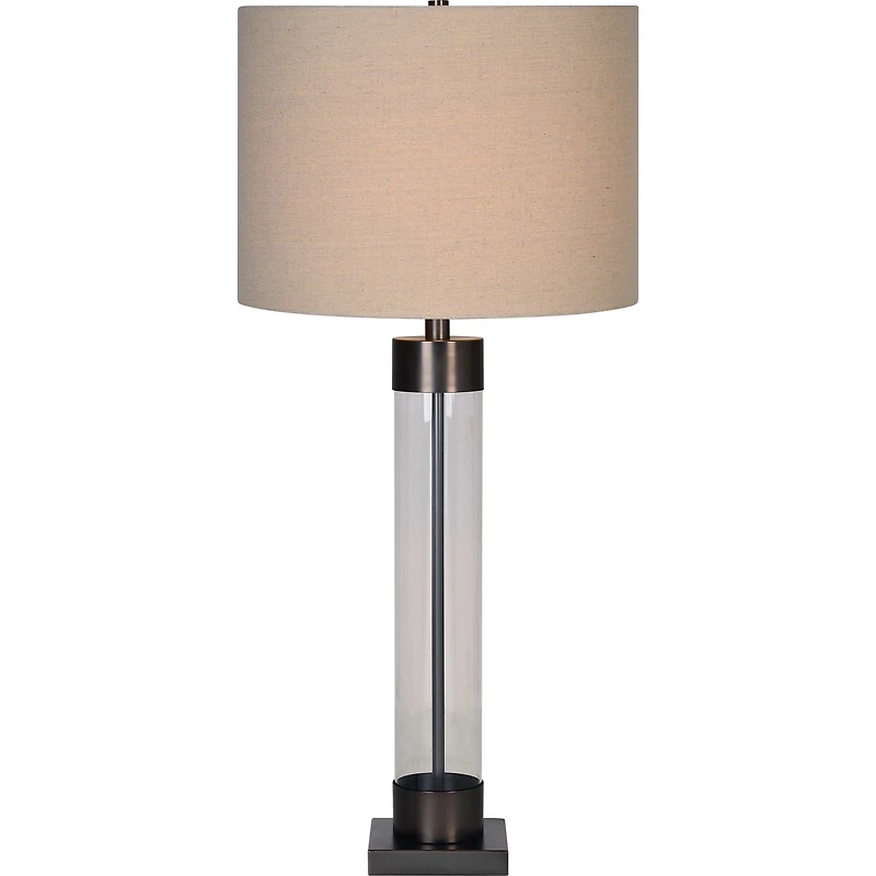 Lampe de Table Meredith en verre bronze